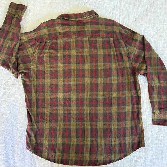 Pendleton Bridger Plaid Button Front Shirt XXL Wool Blend Flannel - Picture 3 of 11